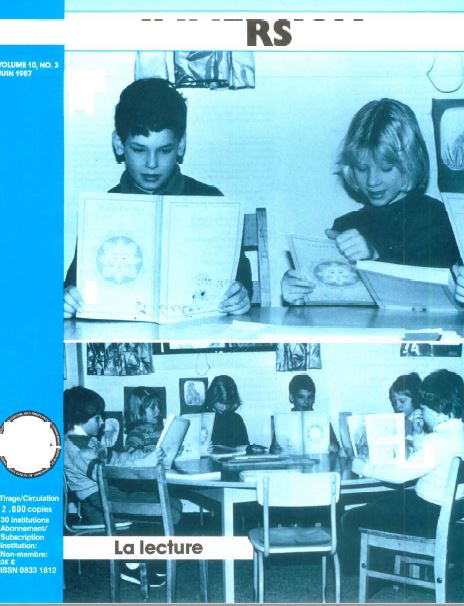 Journal de l&rsquo;immersion – Volume 10 – 1986
