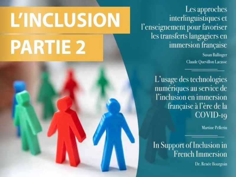 Volume 42, Numéro 2 – Printemps 2020 – L&rsquo;inclusion Partie 2