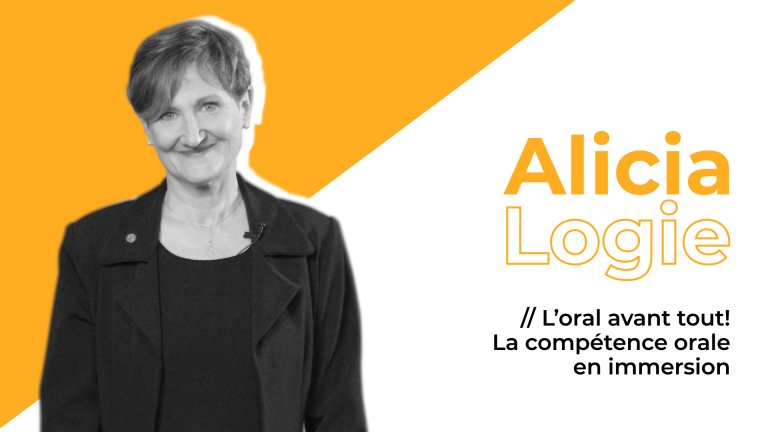 L&rsquo;ACPI reçoit : Alicia Logie // L’oral avant tout! La compétence orale en immersion (intégral)