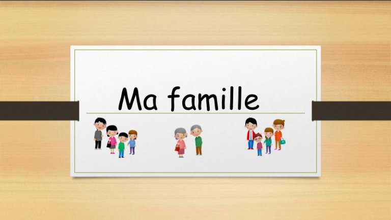 PLAN D&rsquo;UNITÉ – Ma famille
