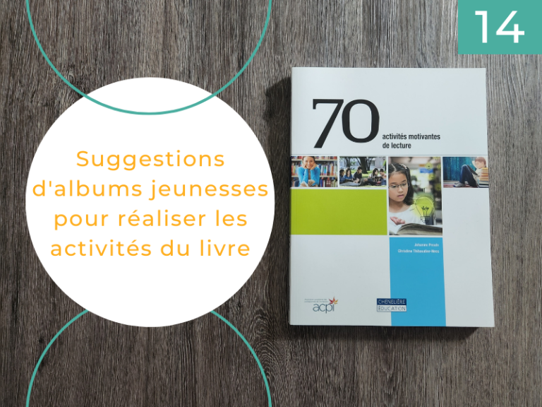 Activité 14 – Le personnage et moi