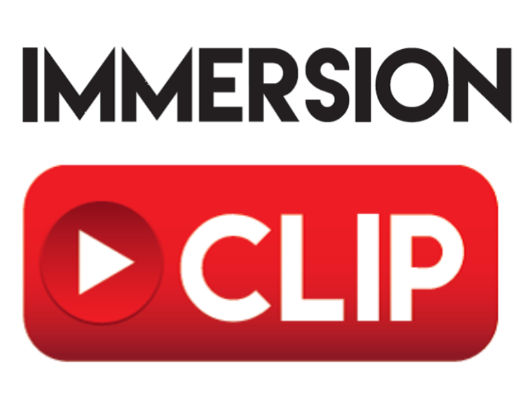 Coup de coeur // Immersion clip