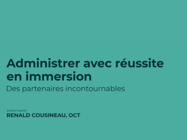 Des partenaires incontournables
