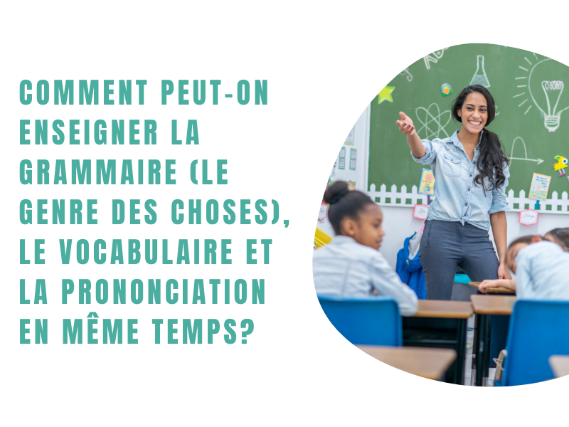 (2024)  L’enseignement du genre et des consonnes finales en français