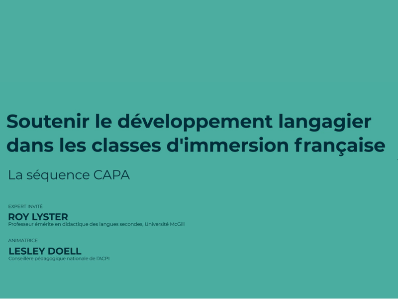 La séquence CAPA
