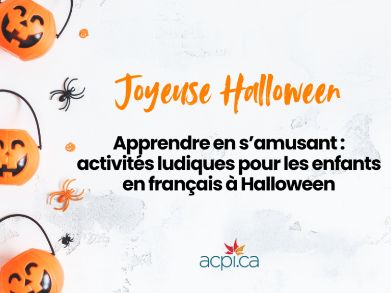 Apprendre en s’amusant : activités ludiques pour les enfants en français à Halloween
