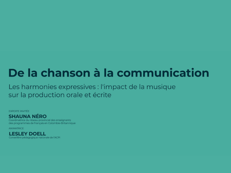 Les harmonies expressives : l&rsquo;impact de la musique sur la production orale et écrite