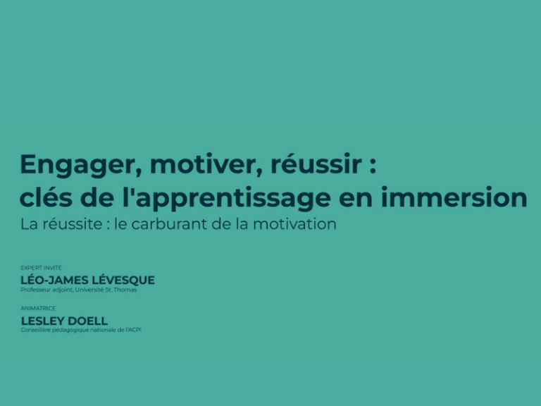 La réussite : le carburant de la motivation