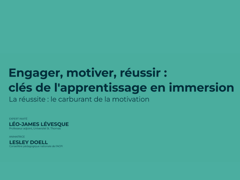 La réussite : le carburant de la motivation