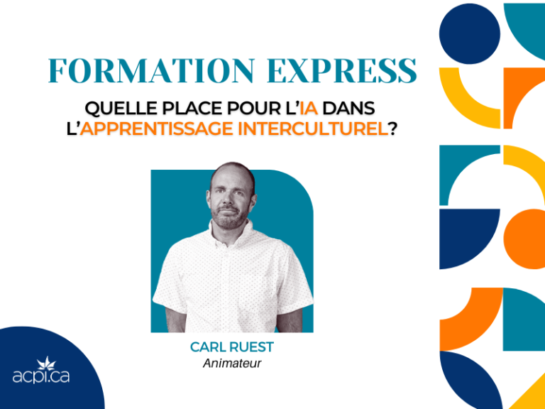 FORMATION EXPRESS : Quelle place pour l’IA dans l’apprentissage interculturel? 