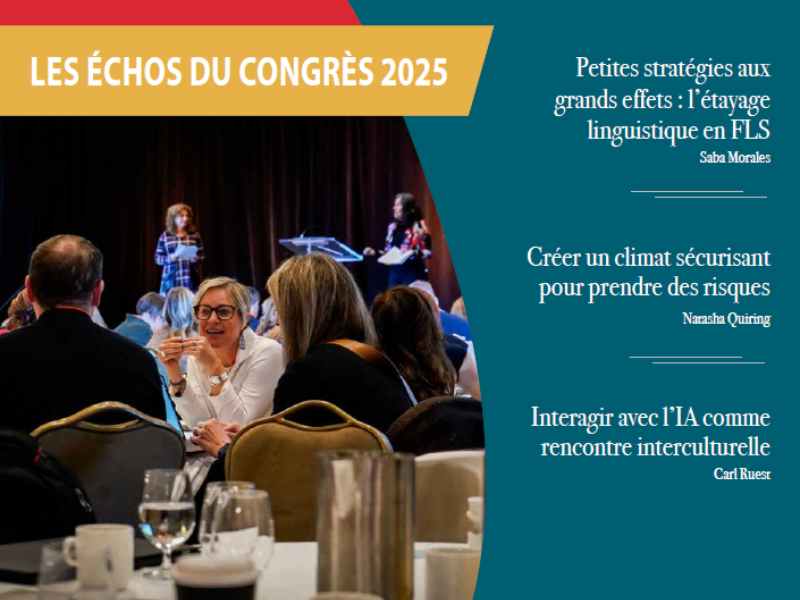 Volume 48, Numéro 1 – Printemps 2026 – Échos du congrès